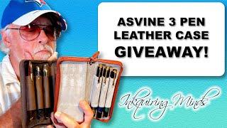 Quickie Gear Review: Asvine Amazon Store 3 Pen Leather Pen Case