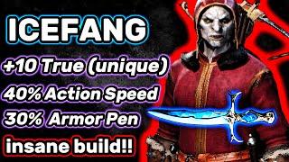 INSANE ICEFANG BUILD WITH 10 TRUE 40% ACTION SPEED 30% ARMOR PEN | Dark and Darker