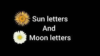 sun letters moon letters