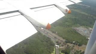 landing at veracruz mexico airport