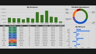 Simple Portfolio Tracker In Google Sheets