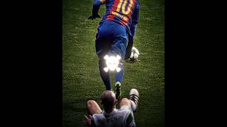 Defenders Can't Handle Him ️   || #football #messi #edit