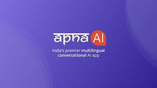 Meet apna AI: India's Premier Multilingual Conversational AI Companion App