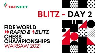 FIDE World Blitz Chess Championship 2021 | Day 2 |