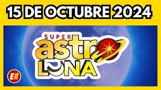 Resultado de ASTRO LUNA hoy 15 de octubre del 2024 