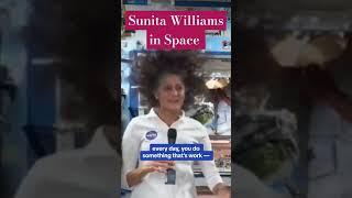 Sunita Williams in Space #boeingstarliner #sunitawilliams #spacewalk #virslshorts