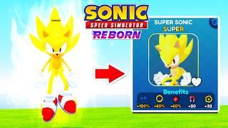 How To Unlock Super Sonic! (Sonic Speed Simulator)