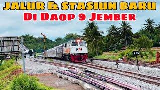 HORE‼️Ada Stasiun dan Jalur Baru di Daop 9 Jember, Progresnya Udah 70 Persen