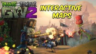 Plants Vs Zombies Garden Warfare 2 Interactive Maps