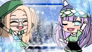 Клип{Снежинки}Gacha Life