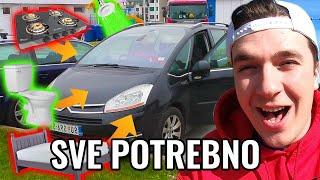 KAKO SMO NAŠ STARI AUTO PRETVORILI U NOVU KUĆU!