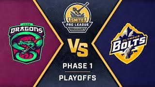 SMITE Pro League Phase 1 Playoffs: Finals Jade Dragons vs Olympus Bolts