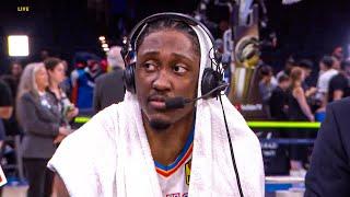 Jalen Williams Joins NBA TV Crew After Game 5 Win vs Pacers  2025 NBA Finals