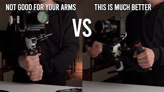 Why Dual Handle Gimbal Is Much Better | Featuring Sony A7IV Zhiyun Crane M3 Digitalfoto Dual Handle