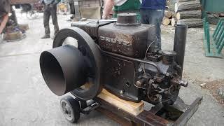 Deutz,MAH318,Dieselmotor,Verdampfermotor,Stationärmotor,Standmotor,stationary engine,moteur fixe