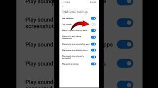 How To Tap Sounds Setting  #shorts #TapSounds #IchapurOfficial