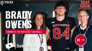 Rutgers Football lands 2026 Virginia TE Brady Owens - Rutgers Scarlet Knights Football