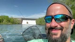 Norfork River Arkansas (Fishing with 12 Gates Open)