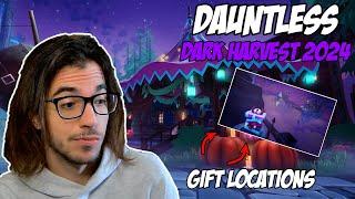 DAUNTLESS DARK HARVEST 2024 - Unseen Gift Locations, Event Shop And Event Hunt