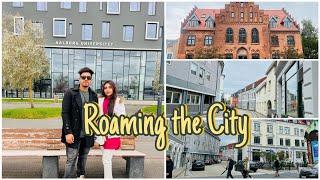 Aalborg city tour , Denmark . 