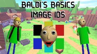 Baldi's Basics Image Id Roblox/Codes For Roblox