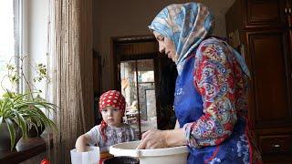 Life in the oldest Dagestan Village. Village Life in Russia