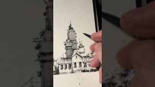 How to achieve an even color surface with watercolor on paper. #watercolor