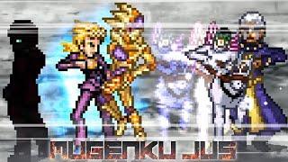 Giorno GER & Diavolo THE BOSS vs Pucci Heaven Awakened - Jojo's Bizarre Adventurer MUGEN JUS