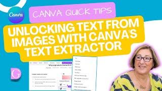 Unlocking Text from Images with Canva's Text Extractor: A Step-by-Step Guide