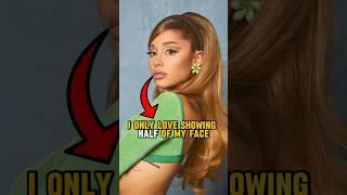 Ariana Grande's Hidden Secrets: Why She Hides Her Right Side #shorts