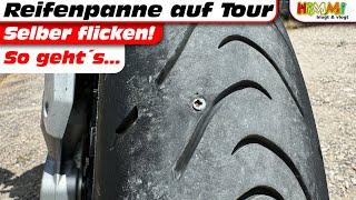 Auf der Tour platt gefahren - na und... DIY by Himmi