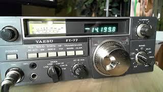 yaesu ft-77 testing