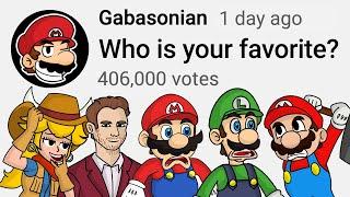 Funny Mario Poll Compilation 8 - Gabasonian
