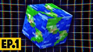 Minecraft UniversIO | BUILDING A UNIVERSE IN MINECRAFT! #1 [Modded Questing Skyblock]