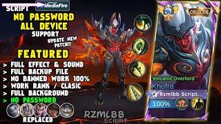 NEW Script Skin Khufra Collector No Password | Effect & Voice - Patch Terbaru Mobile Legends