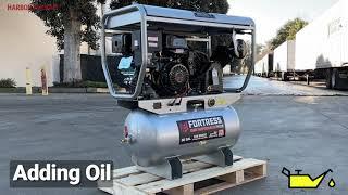 Fortress High Performance Series: 30 Gallon Truck Bed Compressor Set Up, Operation, and Maintenance