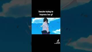 Bro trying to impress his gurl  #naruto #sakura #sasuke #orochimaru