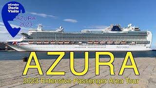 P&O AZURA extensive ship tour 2023