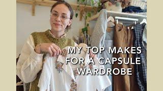 My favourite makes for my me made capsule wardrobe | Intro: I sew and knit my own clothes!