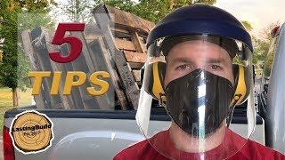 Five Safety Tips For Woodworking With Pallet Wood