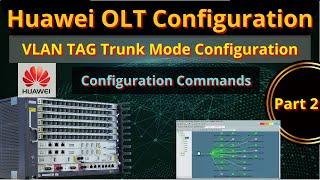 Huawei OLT MA5608T VLAN setting | Huawei OLT VLAN TAG Trunk Setting | Huawei NMS  U2000 ONT | iTinfo