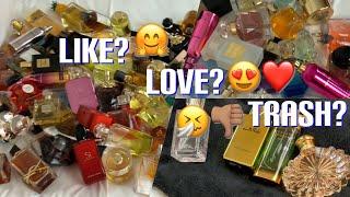 LIKE, LOVE, TRASH! DO I LIKE MY FRAGRANCES OR DID I BUY THEM JUST FOR VIEWS⁉️PERFUME COLLECTION