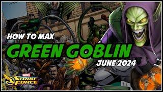 How To Max Green Goblin On A "Budget" | Small New Avengers Work! | Marvel Strike Force