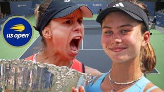 Magda Linette vs Iva Jovic | US Open 2024