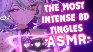 The Most Intense 8D Tingles ASMR【Delay | Whispering | Reverb】