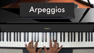 Learn Piano From Basics - Lesson 13 (Arpeggios) | www.10MagicalFingers.com