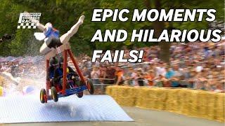 EPIC MOMENTS AND HILARIOUS FAILS #redbullsoapboxrace