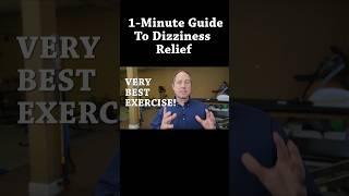 1-Minute Guide To Dizziness ReliefCervicogenic Dizziness Exercises #youtubeshorts #shorts #vertigo