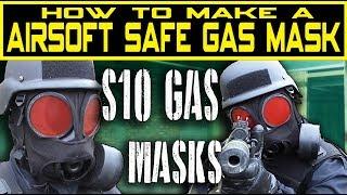 Making a S10 Gas Mask Safe for Airsoft