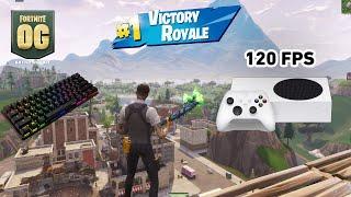 Fortnite Reload OG Xbox Series S | Season 4 | Keyboard & Mouse Gameplay